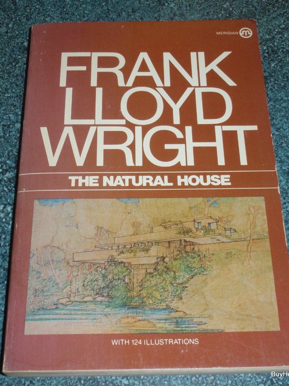 THE NATURAL HOUSE Frank Lloyd Wright 1970 Paperback Horizon Architecture Book